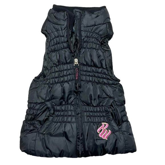 Rocawear Other - Rocawear Girls Zippered Puffer Vest Black Size 2T